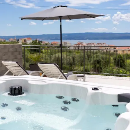 Apartments Lidija - Sea View Apartment With Exclusive Right Of Using Hot Tub Or Split Level Apartment With Exclusive Right Of Using Pool Podstrana Exteriör bild
