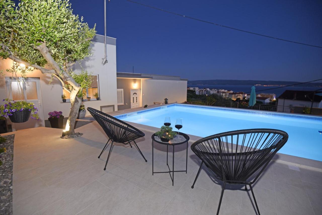 Lidija - Sea View With Exclusive Right Of Using Hot Tub Or Split Level With Exclusive Right Of Using Pool Podstrana