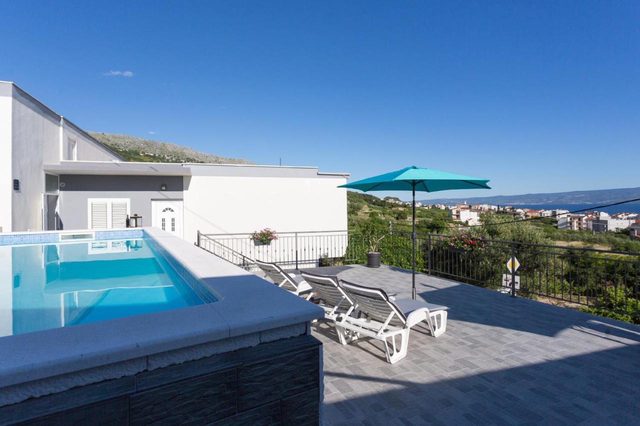Lidija - Sea View With Exclusive Right Of Using Hot Tub Or Split Level With Exclusive Right Of Using Pool Podstrana
