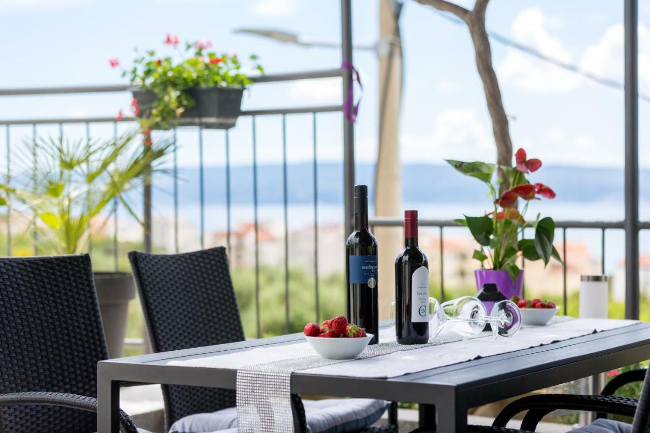 Lidija - Sea View With Exclusive Right Of Using Hot Tub Or Split Level With Exclusive Right Of Using Pool Lägenhet *