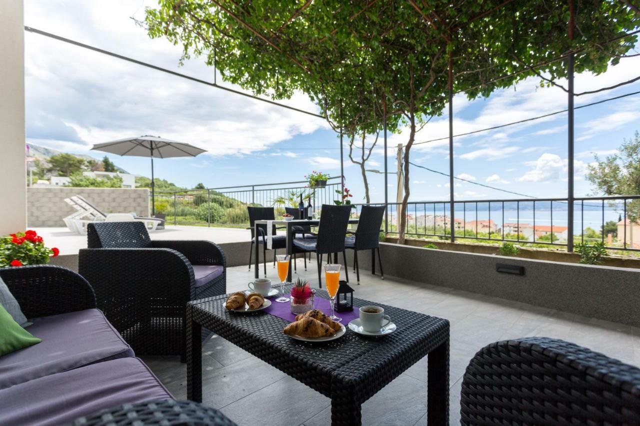 Lägenhet Lidija - Sea View With Exclusive Right Of Using Hot Tub Or Split Level With Exclusive Right Of Using Pool