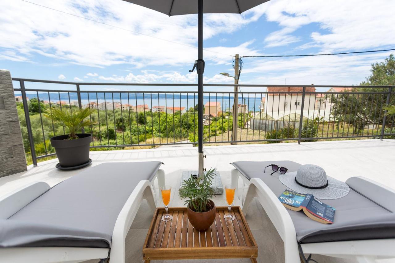 Lidija - Sea View With Exclusive Right Of Using Hot Tub Or Split Level With Exclusive Right Of Using Pool Podstrana
